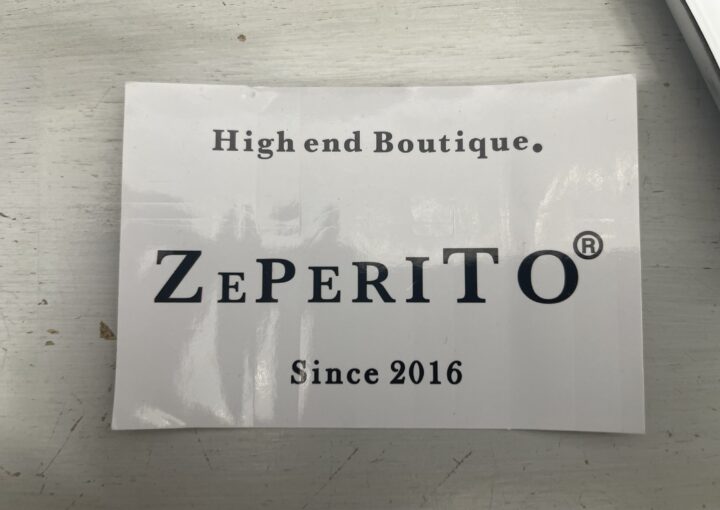 Zeperito Sticker