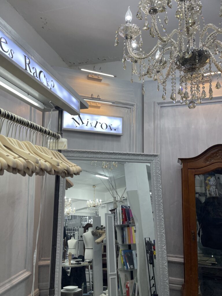 Zeperito Wonderland Mirror Sign