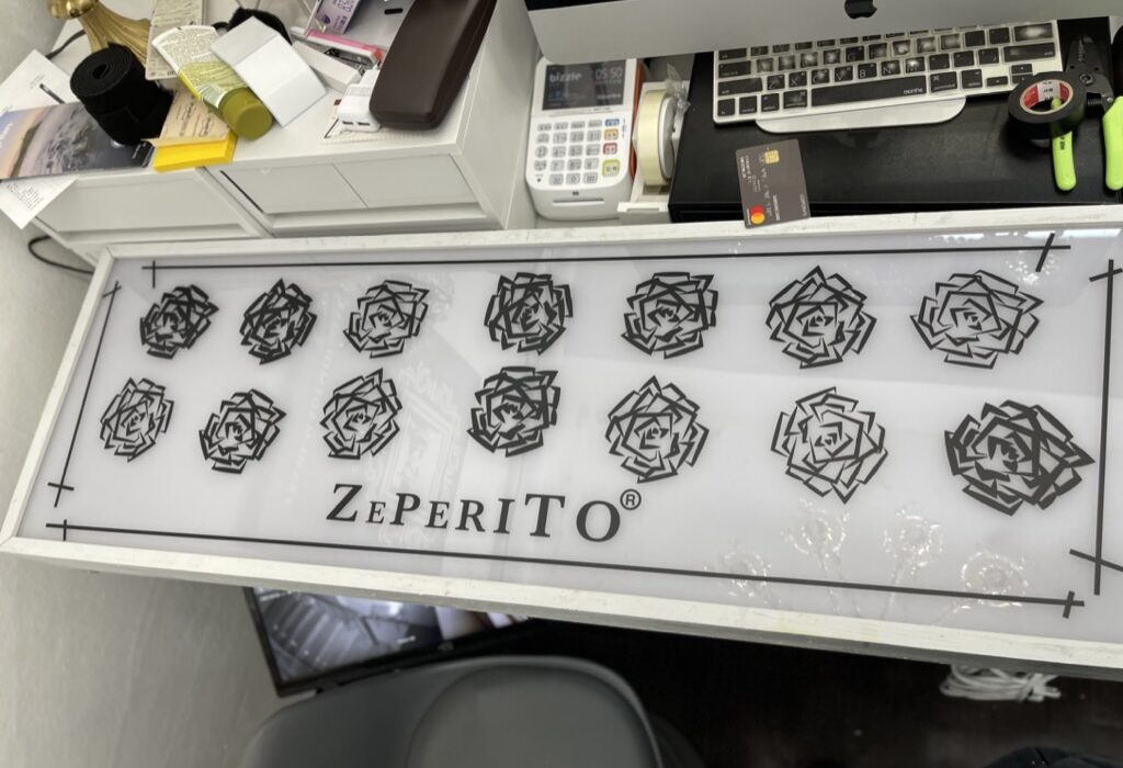 Zeperito Wonderland rose Sign