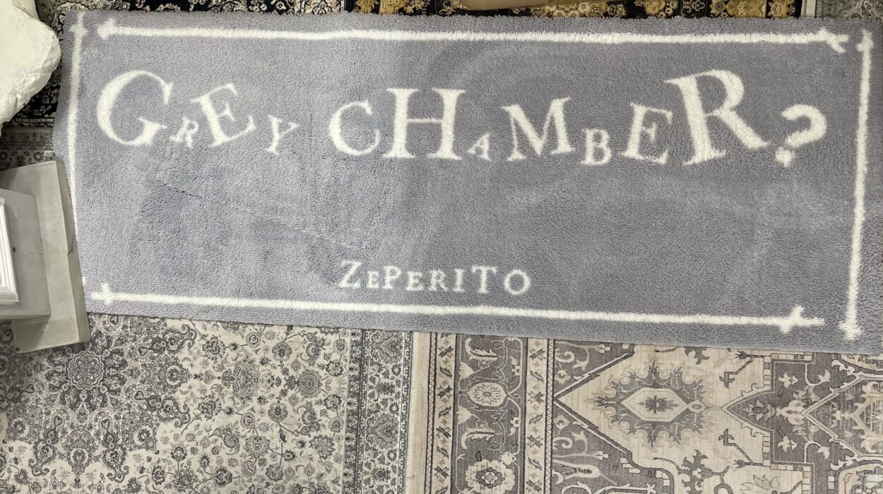 Zeperito WonderLand Grey Chamber mat design